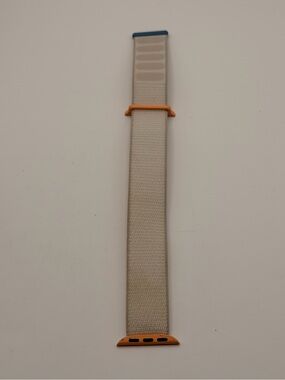 Apple Watch OEM, Single Loop, Comfort Band, Orange/ Blue, 38/40/41mm, Very good